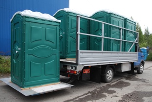 Купить биотуалет, туалетные кабины с доставкой от ООО 